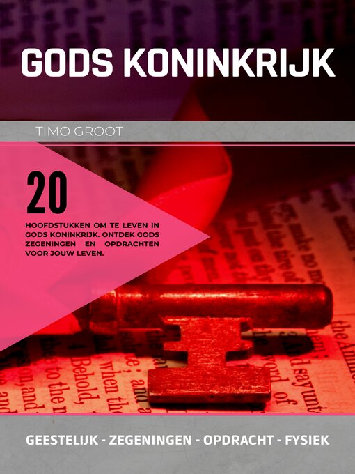 Title details for Leven als burger van Gods Koninkrijk--Ontvang Zijn zegeningen, vervul Zijn roeping by Timo Groot - Available